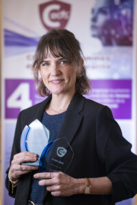 Charlotte Couallier, Leader or CEO in Cybersecurity award, ECWD