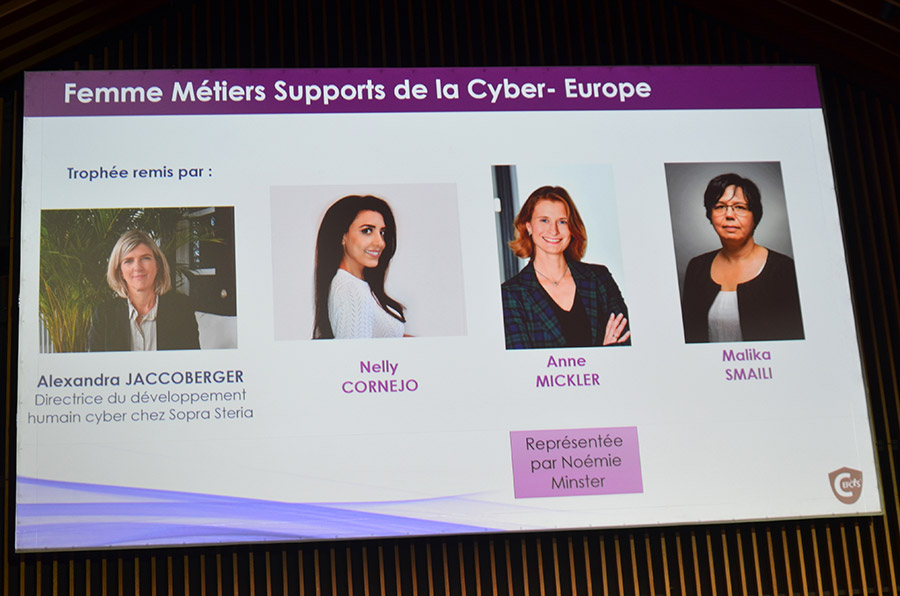 Prix Métiers supports de la Cyber - Europe
