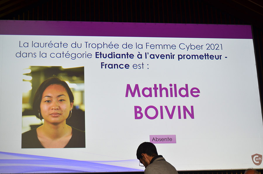 Mathilde BOIVIN, Prix Etudiante à l'avenir prometteur - France