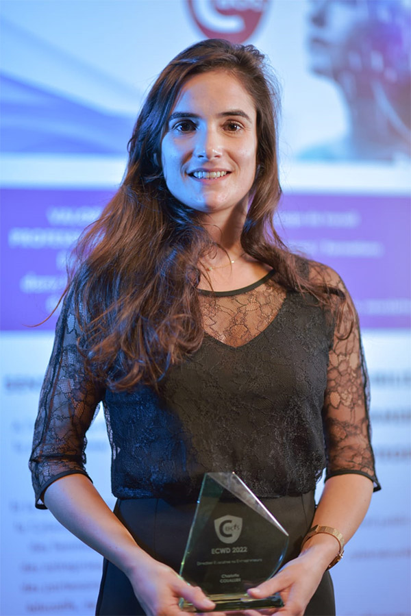 COUAILLER Charlotte, lauréate France Direction Executive ou Entrepreneure