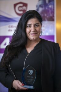 Phedra CLOUNER, Leader or CEO in Cybersecurity Europe award, ECWD