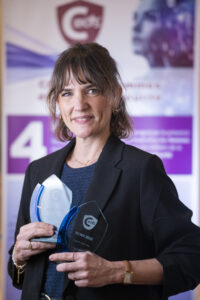 Charlotte Couallier, prix Direction Exécutive ou Entrepreneure – France - European Cyberwomenday