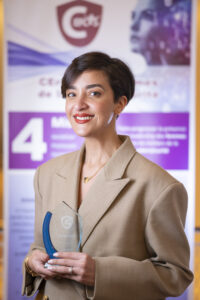 Valeria SANTAMATO, prix Femme Cyber Espoir - France , European Cyberwomenday